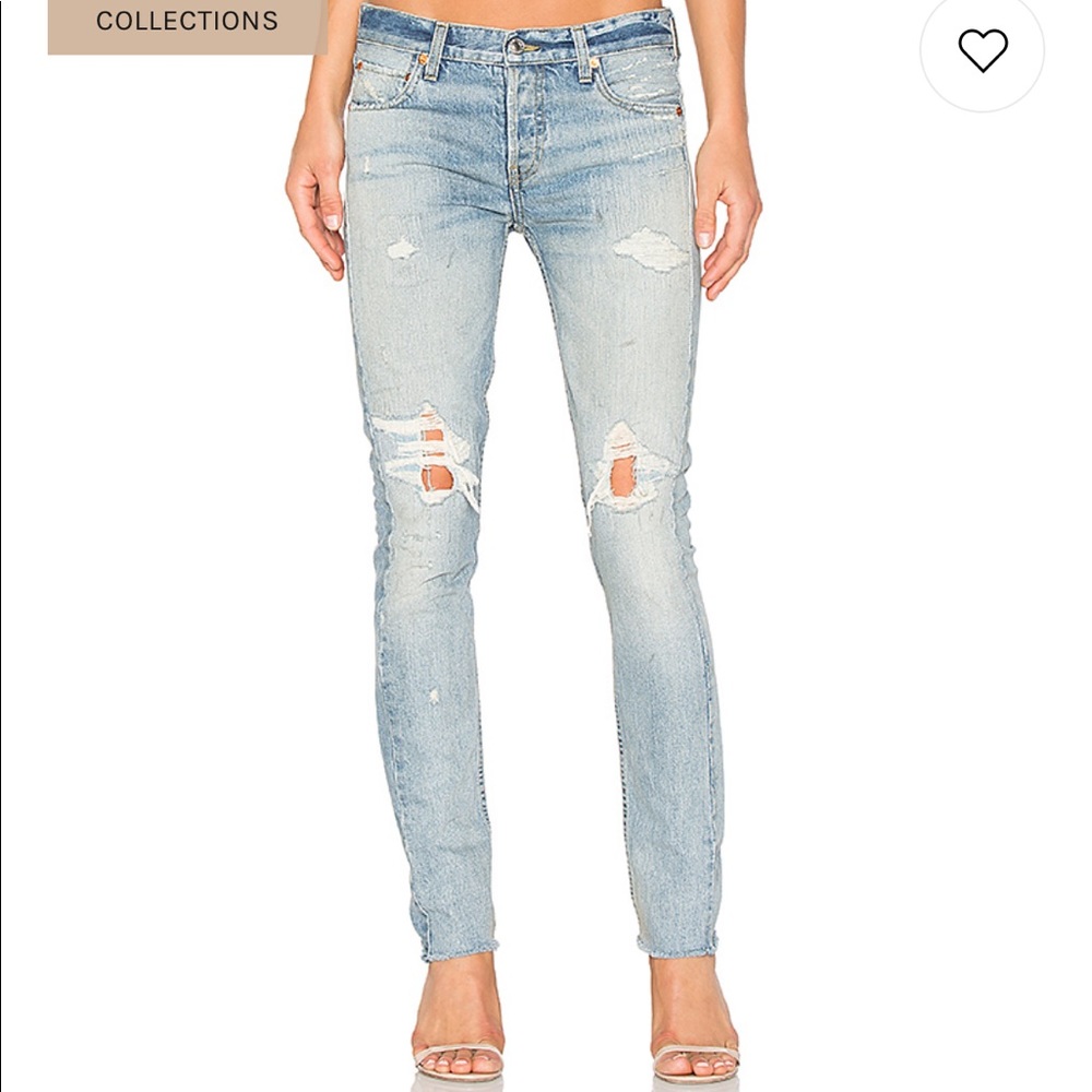 [SOLD] NWT RE/DONE original low rise skinny jeans